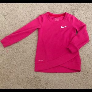 💗Girls Pink Nike Toddler 2T pullover